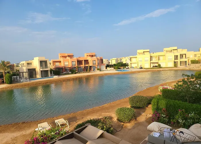 Apartment Gouna - Tawila 1br Breathtaking Lagoon & Pool View *